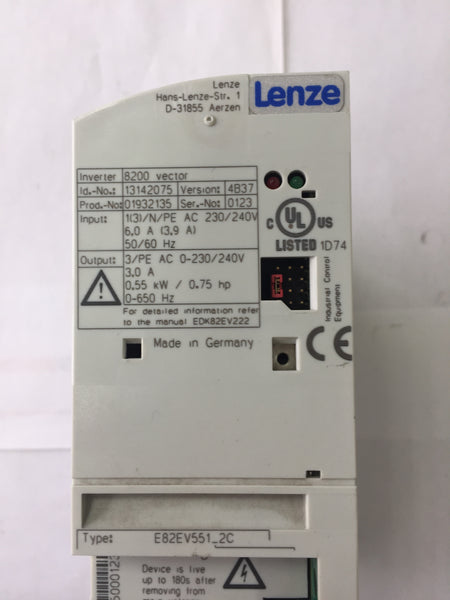 Lenze E82EV551_2C Inverter